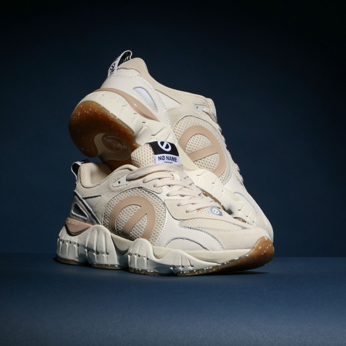 KRAZEE RUNNER W - SUEDE/MESH/NAPP - BLANC CASSE